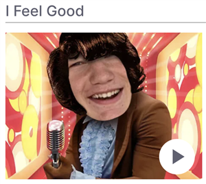 Caden Feels Good!